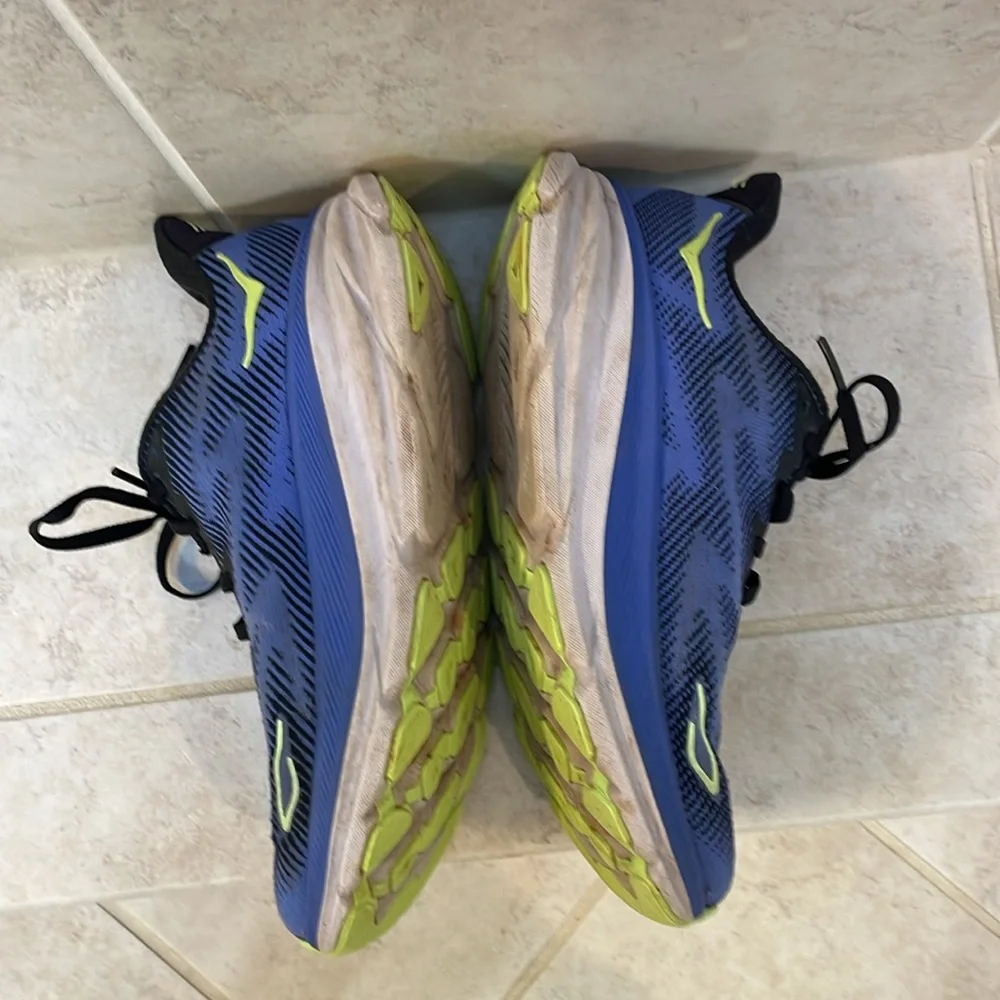 Hoka Clifton 9 Blue Women’s Size 7.5 Running Shoes - Picture 5 of 9